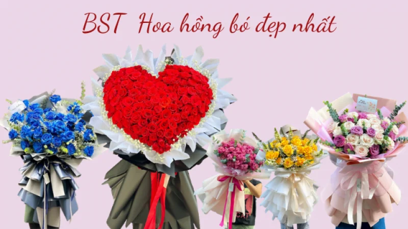 Bộ Sưu Tập Hoa Hồng Bó Siêu Sang Chảnh