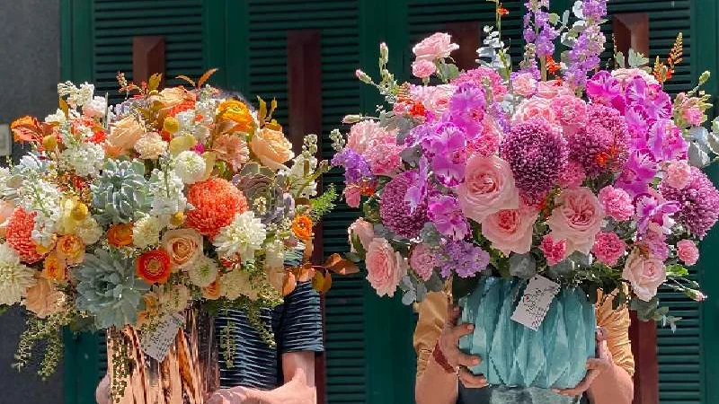 Top Giỏ Hoa Đẹp Mẫu Mới Lạ Nhất Năm