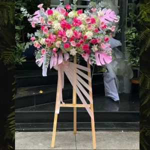 Hoa Khai Trương Đẹp Sang Trọng Kết Từ Nhiều Loại Hoa May Mắn