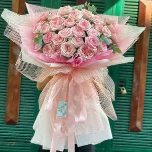 Bó Hoa Đẹp Chúc Mừng Sinh Nhật Hoa Hồng Ohara