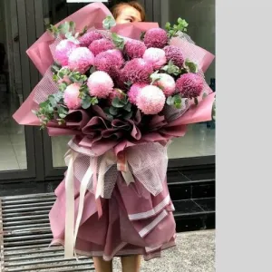 Cúc Mẫu Đơn Siêu To Khổng Lồ Đẹp Nhất Mẫu Bó Mới Lạ