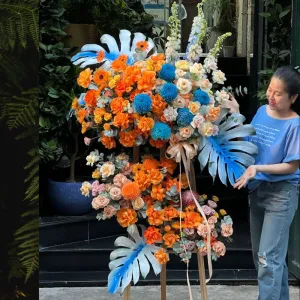 Kệ Hoa Chúc Mừng Khai Trương Độc Đáo Mới Lạ