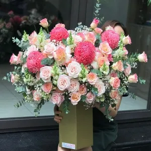 Lãng Hoa Tươi Đẹp Nhất Màu Hồng Được Lòng Chị Em Phụ Nữ