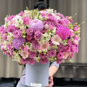 Hoa Kỷ Niệm 10 Năm Ngày Cưới Tím Lãng Mạn Thủy Chung