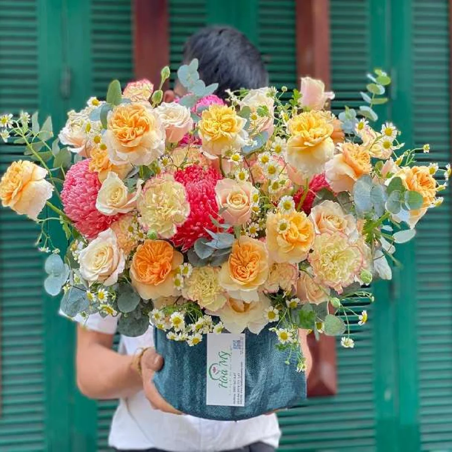 Lẵng Hoa Đẹp Tặng Sinh Nhật – Kết Nối Yêu Thương
