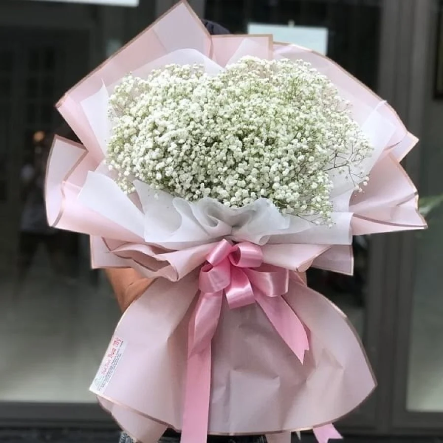 Giá Hoa Bi Trắng Bao Nhiêu Tiền 1 Bó? Địa Chỉ Shop Bán Hoa Baby?