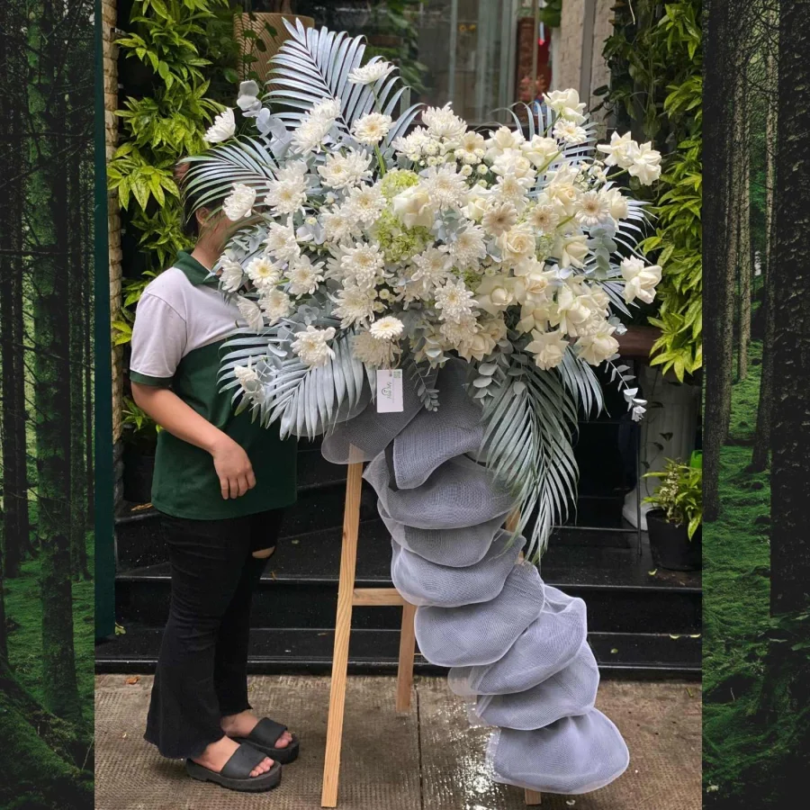 Đặt Vòng Hoa Đám Tang Đẹp – Sang – Hiện Đại Ở Đâu Giao Nhanh Trong TP. Hồ Chí Minh?
